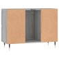 vidaXL Badschrank Grau Sonoma 80x33x60 cm Holzwerkstoff vidaXL Badschrank Grau Sonoma 80x33x60 cm Holzwerkstoff
