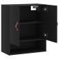 vidaXL Wandschrank Schwarz 60x31x70 cm Holzwerkstoff vidaXL Wandschrank Schwarz 60x31x70 cm Holzwerkstoff