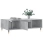vidaXL Couchtisch Betongrau 104x60x35 cm Holzwerkstoff vidaXL Couchtisch Betongrau 104x60x35 cm Holzwerkstoff