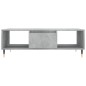 vidaXL Couchtisch Betongrau 104x60x35 cm Holzwerkstoff vidaXL Couchtisch Betongrau 104x60x35 cm Holzwerkstoff