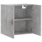 vidaXL Wandschrank Betongrau 60x31x60 cm Holzwerkstoff vidaXL Wandschrank Betongrau 60x31x60 cm Holzwerkstoff