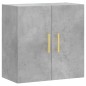 vidaXL Wandschrank Betongrau 60x31x60 cm Holzwerkstoff vidaXL Wandschrank Betongrau 60x31x60 cm Holzwerkstoff