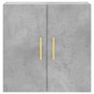 vidaXL Wandschrank Betongrau 60x31x60 cm Holzwerkstoff vidaXL Wandschrank Betongrau 60x31x60 cm Holzwerkstoff