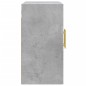 vidaXL Wandschrank Betongrau 60x31x60 cm Holzwerkstoff vidaXL Wandschrank Betongrau 60x31x60 cm Holzwerkstoff