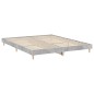 vidaXL Bettgestell Betongrau 180x200 cm Holzwerkstoff vidaXL Bettgestell Betongrau 180x200 cm Holzwerkstoff