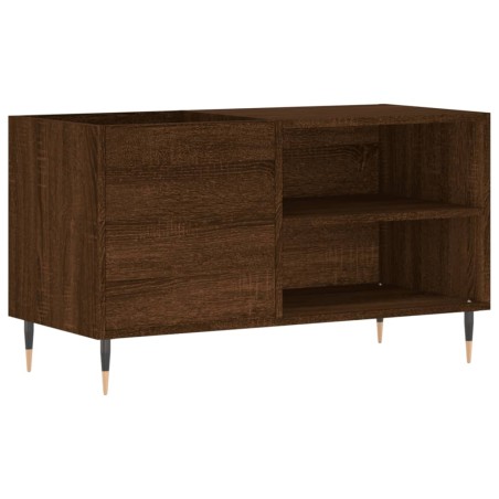 vidaXL Plattenschrank Braun Eichen-Optik 85x38x48 cm Holzwerkstoff