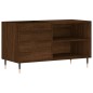 vidaXL Plattenschrank Braun Eichen-Optik 85x38x48 cm Holzwerkstoff vidaXL Plattenschrank Braun Eichen-Optik 85x38x48 cm Holzwerkstoff