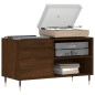 vidaXL Plattenschrank Braun Eichen-Optik 85x38x48 cm Holzwerkstoff vidaXL Plattenschrank Braun Eichen-Optik 85x38x48 cm Holzwerkstoff
