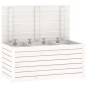 vidaXL Gartenbox Weiß 101x50,5x46,5 cm Massivholz Kiefer vidaXL Gartenbox Weiß 101x50,5x46,5 cm Massivholz Kiefer