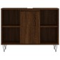 vidaXL Badschrank Braun Eichen-Optik 80x33x60 cm Holzwerkstoff vidaXL Badschrank Braun Eichen-Optik 80x33x60 cm Holzwerkstoff