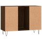 vidaXL Badschrank Braun Eichen-Optik 80x33x60 cm Holzwerkstoff vidaXL Badschrank Braun Eichen-Optik 80x33x60 cm Holzwerkstoff