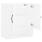 vidaXL Wandschrank Weiß 60x31x70 cm Holzwerkstoff vidaXL Wandschrank Weiß 60x31x70 cm Holzwerkstoff