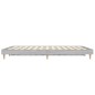 vidaXL Bettgestell Grau Sonoma 140x190 cm Holzwerkstoff vidaXL Bettgestell Grau Sonoma 140x190 cm Holzwerkstoff