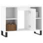 vidaXL Badschrank Weiß 80x33x60 cm Holzwerkstoff vidaXL Badschrank Weiß 80x33x60 cm Holzwerkstoff