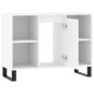 vidaXL Badschrank Weiß 80x33x60 cm Holzwerkstoff vidaXL Badschrank Weiß 80x33x60 cm Holzwerkstoff