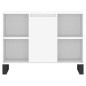 vidaXL Badschrank Weiß 80x33x60 cm Holzwerkstoff vidaXL Badschrank Weiß 80x33x60 cm Holzwerkstoff