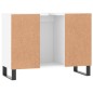 vidaXL Badschrank Weiß 80x33x60 cm Holzwerkstoff vidaXL Badschrank Weiß 80x33x60 cm Holzwerkstoff