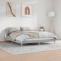 vidaXL Bettgestell Grau Sonoma 180x200 cm Holzwerkstoff vidaXL Bettgestell Grau Sonoma 180x200 cm Holzwerkstoff