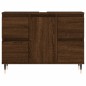 vidaXL Badschrank Braun Eichen-Optik 80x33x60 cm Holzwerkstoff vidaXL Badschrank Braun Eichen-Optik 80x33x60 cm Holzwerkstoff
