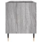 vidaXL Plattenschrank Grau Sonoma 85x38x48 cm Holzwerkstoff