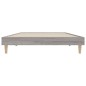 vidaXL Bettgestell Grau Sonoma 90x200 cm Holzwerkstoff vidaXL Bettgestell Grau Sonoma 90x200 cm Holzwerkstoff