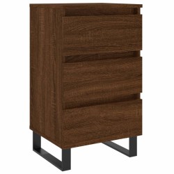 vidaXL Nachttisch Braun Eichen-Optik 40x35x69 cm Holzwerkstoff