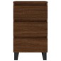 vidaXL Nachttisch Braun Eichen-Optik 40x35x69 cm Holzwerkstoff vidaXL Nachttisch Braun Eichen-Optik 40x35x69 cm Holzwerkstoff
