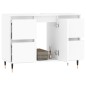 vidaXL Badschrank Weiß 80x33x60 cm Holzwerkstoff vidaXL Badschrank Weiß 80x33x60 cm Holzwerkstoff