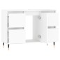 vidaXL Badschrank Weiß 80x33x60 cm Holzwerkstoff vidaXL Badschrank Weiß 80x33x60 cm Holzwerkstoff