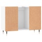 vidaXL Badschrank Weiß 80x33x60 cm Holzwerkstoff vidaXL Badschrank Weiß 80x33x60 cm Holzwerkstoff