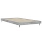 vidaXL Bettgestell Betongrau 90x200 cm Holzwerkstoff vidaXL Bettgestell Betongrau 90x200 cm Holzwerkstoff