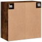 vidaXL Wandschrank Räuchereiche 60x31x60 cm Holzwerkstoff vidaXL Wandschrank Räuchereiche 60x31x60 cm Holzwerkstoff