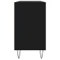 vidaXL Badschrank Schwarz 80x33x60 cm Holzwerkstoff vidaXL Badschrank Schwarz 80x33x60 cm Holzwerkstoff