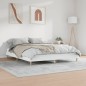 vidaXL Bettgestell ohne Matratze Weiß 160x200 cm Holzwerkstoff vidaXL Bettgestell ohne Matratze Weiß 160x200 cm Holzwerkstoff