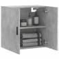 vidaXL Wandschrank Betongrau 60x31x60 cm Holzwerkstoff vidaXL Wandschrank Betongrau 60x31x60 cm Holzwerkstoff