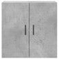 vidaXL Wandschrank Betongrau 60x31x60 cm Holzwerkstoff vidaXL Wandschrank Betongrau 60x31x60 cm Holzwerkstoff