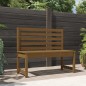 vidaXL Gartenbank Honigbraun 109 cm Massivholz Kiefer vidaXL Gartenbank Honigbraun 109 cm Massivholz Kiefer