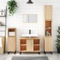 vidaXL Badschrank Sonoma-Eiche 80x33x60 cm Holzwerkstoff vidaXL Badschrank Sonoma-Eiche 80x33x60 cm Holzwerkstoff