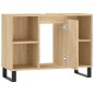 vidaXL Badschrank Sonoma-Eiche 80x33x60 cm Holzwerkstoff vidaXL Badschrank Sonoma-Eiche 80x33x60 cm Holzwerkstoff