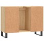 vidaXL Badschrank Sonoma-Eiche 80x33x60 cm Holzwerkstoff vidaXL Badschrank Sonoma-Eiche 80x33x60 cm Holzwerkstoff