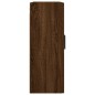 vidaXL Wandschränke 2 Stk. Braun Eichen-Optik 69,5x34x90 cm vidaXL Wandschränke 2 Stk. Braun Eichen-Optik 69,5x34x90 cm