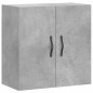 vidaXL Wandschrank Betongrau 60x31x60 cm Holzwerkstoff vidaXL Wandschrank Betongrau 60x31x60 cm Holzwerkstoff