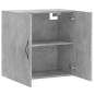 vidaXL Wandschrank Betongrau 60x31x60 cm Holzwerkstoff vidaXL Wandschrank Betongrau 60x31x60 cm Holzwerkstoff