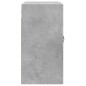 vidaXL Wandschrank Betongrau 60x31x60 cm Holzwerkstoff vidaXL Wandschrank Betongrau 60x31x60 cm Holzwerkstoff