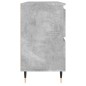 vidaXL Badschrank Betongrau 80x33x60 cm Holzwerkstoff vidaXL Badschrank Betongrau 80x33x60 cm Holzwerkstoff