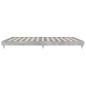 vidaXL Bettgestell Betongrau 160x200 cm Holzwerkstoff vidaXL Bettgestell Betongrau 160x200 cm Holzwerkstoff