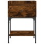 vidaXL Nachttisch Räuchereiche 40,5x31x60 cm Holzwerkstoff vidaXL Nachttisch Räuchereiche 40,5x31x60 cm Holzwerkstoff