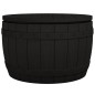 vidaXL 3-in-1 Gartenbox Schwarz Polypropylen vidaXL 3-in-1 Gartenbox Schwarz Polypropylen