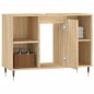 vidaXL Badschrank Sonoma-Eiche 80x33x60 cm Holzwerkstoff vidaXL Badschrank Sonoma-Eiche 80x33x60 cm Holzwerkstoff