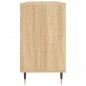 vidaXL Badschrank Sonoma-Eiche 80x33x60 cm Holzwerkstoff vidaXL Badschrank Sonoma-Eiche 80x33x60 cm Holzwerkstoff